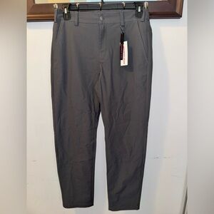 NWT Report Collection Men's Gray Performance Tech Stretch Pants 32x32